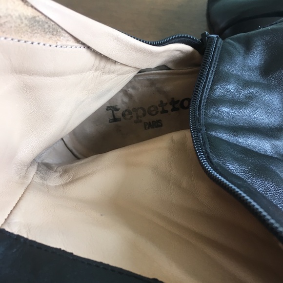 Repetto Paris black leather booties - Picture 7 of 8